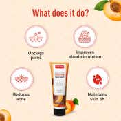 Sirona Natural Exfoliating Facial Cleaner With Apricot & Flaxseed Extracts Facewash (125ml)