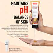 Sirona Natural Exfoliating Facial Cleaner With Apricot & Flaxseed Extracts Facewash (125ml)