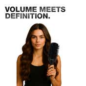 Ikonic Professional Thermal Round Brush TRB 53 - Black
