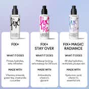 M.A.C Fix+ Stay Over Alcohol-Free 24HR Setting Spray - Clear (100 ml)