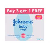 Johnson's Baby Soap Buy 3 Get 1 Free (4 Pcs)