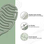 Ikonic Me Vent Brush Spiral IKM-2119 - Jade Green