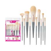 Majestique Premium Face Makeup Brush Set with Soft Bristles (10 pcs)
