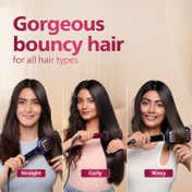 Philips BHH730-00 Hair Straightener Brush With Silk Protect Technology