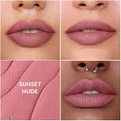 KIRO Non Stop Airy Matte Liquid Lipstick - Sunset Nude 28 (5 ml)
