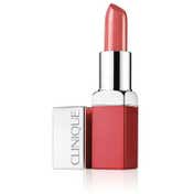 CLINIQUE Pop Rich Color + Primer Shine Longwear Lipstick - Papaya Pop (3.9 g)