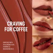 Renee Stay with Me Matte Transferpoof Liquid Lipstick - Craving for Coffee (6 ml)