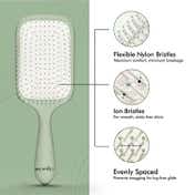 Ikonic Me Paddle Brush IKM-3016 - Jade Green