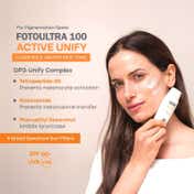 ISDIN Fotoultra 100 Active Unify Fusion Fluid Sunscreen SPF 50+ (50 ml)