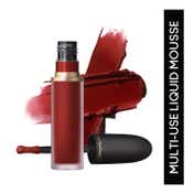 M.A.C Powder Kiss Lip And Cheek Mousse - Devoted To Chili (5 ml)