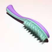 Alan Truman Dt-12 Fine & Fragile Detangling & Everyday Care Brush - Purple