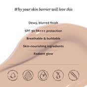 Akind Drop A Hint Hydrating Skin Tint SPF 30 PA+++ Dewy Skin & Sun Protection - 170 Latte (30 ml)