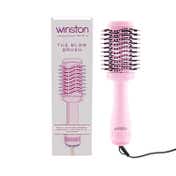 WINSTON Blow Drying Brush with Adjustable Temperature Setting 1200W - Pink (1 pc)