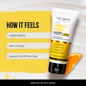 Dr. Sheth's Ceramide & Vitamin C Sunscreen SPF 50+ PA++++ In-Vivo Tested for Bright Skin (30g)