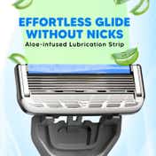 LetsShave Pro 6 Portable Razor and Transparent Shave Gel (4 pcs)