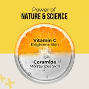 Dr. Sheth's Ceramide & Vitamin C Sunscreen SPF 50+ PA++++ In-Vivo Tested for Bright Skin (30g)