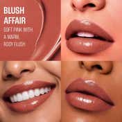 Lakme 9To5 Hya Glam Plump+Shine Clickstick, Hyaluronic Acid & Ceramides - Blush Affair (2.1 g)