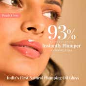 Ras Luxury Skincare Super Plump Lip Oil Gloss - Peach Glow (9 ml)