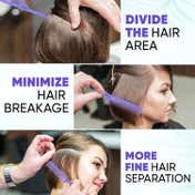 Vega Rat-Tail Comb for Hair Styling for Hair Sectioning & Hair Styling (1272)