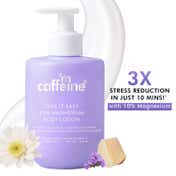 mCaffeine 10% Magnesium Body Lotion for 3X Instant Stress Reduction & Vanilla Betters Sleep (300 ml)