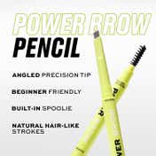 Makeup Revolution Relove Power Brow Pencil - Dark Brown (0.1 g)