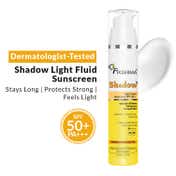 Fixderma Shadow Light Fluid Sunscreen SPF 50++++  Lightweight and Oil free (50 g)