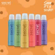 Secret Temptation Mystery Daily Freshness Deodorant Body Spray (150ml)