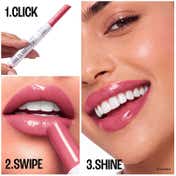 Lakme 9To5 Hya Glam Plump+Shine Clickstick, Hyaluronic Acid & Ceramides - Signature Brick (2.1 g)