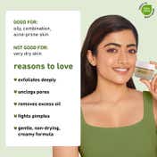 Plum Green Tea Clear Face Mask, Fights Pimples, Control Excess Oil, Unclogs Pores  (60g)