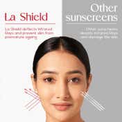 La Shield IR SPF 30+ & PA+++ Sunscreen Gel Pack of 2 (60 g) Combo