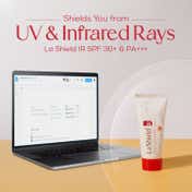 La Shield IR SPF 30+ & PA+++ Sunscreen Gel Pack of 2 (60 g) Combo