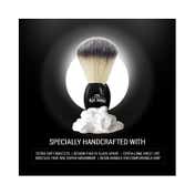 Man Arden Premium Shaving Brush With Extra Soft Bristles - Black