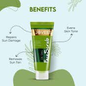 Jovees Black Plum & Curcuma De-Tan Face Scrub (100g)