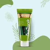 Jovees Black Plum & Curcuma De-Tan Face Scrub (100g)