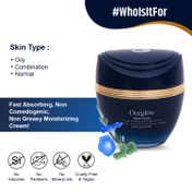 Oceglow Anti Aging Water Face Cream for Women Reduces Fine Lines Wrinkles & Dullness with Hyaluronic Acid & Tea Tree Oil (50ml)