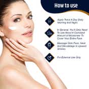 Oceglow Anti Aging Water Face Cream for Women Reduces Fine Lines Wrinkles & Dullness with Hyaluronic Acid & Tea Tree Oil (50ml)