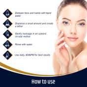 Oceglow Intense Hydration Face Wash for Women Provide Deep Cleanses & Prevent Acne for All Skin Types (75ml)