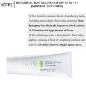 VOTRE Botanical Day Gel Cream SPF 35 Pa +++ (50g)