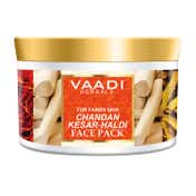 Vaadi Herbals Chandan Kesar Haldi Face Pack (600g)