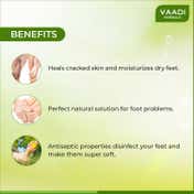 Vaadi Herbals Clove Oil & Sandalwood Foot Cream (30g)