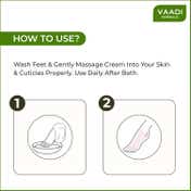 Vaadi Herbals Clove Oil & Sandalwood Foot Cream (150g)