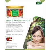 Vaadi Herbals Fresh Fruit Massage Cream (150g)