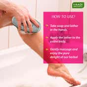 Vaadi Herbals Elbow Foot Knee Handmade Scrub Soap (75g)