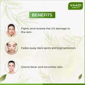 Vaadi Herbals Sun Shield Skin Whitening Saffron Face Wash (60ml)