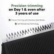 LetsShave Beard, Head & Body Trimmer Kit - Green, Black (8Pcs)