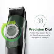 LetsShave Beard, Head & Body Trimmer Kit - Green, Black (8Pcs)