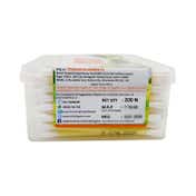 Tulips Cotton Buds, Flat Box Paer Stick - (200 Pcs)