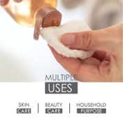 Tulips Absorbent Cotton Wool (Lint Free) in Zipper Bag - (100g)