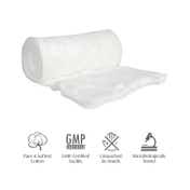 Tulips Absorbent Cotton Wool (Lint Free) in Zipper Bag - (100g)