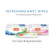 Tulips Refreshing Wet Wipes - Japanese Cherry (20Pcs)
